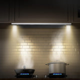 Range Hood Insert, 30 Inch Built-In Kitchen Vent Hood, 800CFM Stainless Steel Stove Hood with Gesture & Touch Control, LED Light, Baffle Filters, 4-Speed Exhaust Fan, Ducted/Ductless Convertible