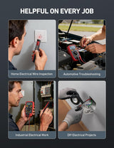 Electrical Test Kit ETK1, Digital Multimeter, Non-Contact Voltage Tester & Screwdriver, Electrical Tape, an Ideal Set for Electricians, Diyers, Handymen
