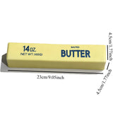 23Cm Squishy Super Big Butter Stick Slow Rising Fidget Toy Giant Butters Sticks Moist Squeeze Toy for Adults Kids Autism Gifts
