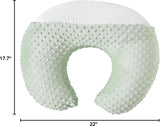 Nursing Pillow and Positioner Breastfeeding and Bottle Feeding, Propping Baby, Tummy Time, Sitting Support, with Removable Polyester Cover, Dots Fabric, for Baby Boy Girl(Bay)
