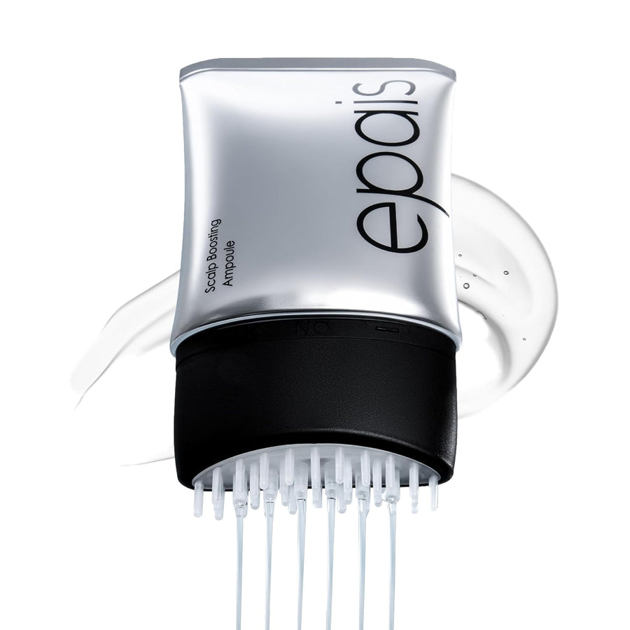 Scalp Boosting Serum, Comb Applicator Scalp Ampoule with 38 Brush Tips, Clinically Tested Dandruff & Flake Reduction, Biome PDRN Exosome, Korean Hair Care, 5.07 Fl.Oz.