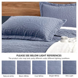 Love'S Cabin Quilts for Queen Bed Blue Bedspreads - Soft Bed Summer Quilt