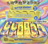 1/6/12Pcs Soft Slow Rebound Butter Stick Realistic Silicone Squeeze Stress Relief Gadget Funny Anti-Anxiety ﻿Squeeze Party Gift