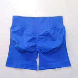 Impact Shorts 4.5" Women Fitness Sports Biker Shorts Low Ribbed Band Gym Workout Scrunch Butt Yoga Seamless Leggings