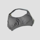 High Support Sports Bra Women Halter Seamless Yoga Bra Padded Backless Sports Bras Gym Crop Top Push up Workout Yoga Tops Woman