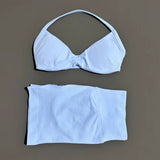 Gym Set 2 Piece Women Strappy Yoga Bra Top Workout Scrunch Shorts Sports Suit Fitness Clothes Seamless Yoga Set