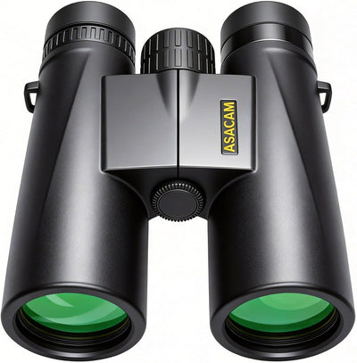 12X42 Binoculars for Adults, High Powered Binoculars with Large Eyepiece, Lightweight HD BAK4 Prism for Bird Watching, Travel, Hunting, Camping, Sports