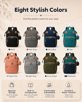 Diaper Bag Backpack with Changing Station: Multicolor Travel Baby Bags for Girls Boys Pañaleras Para Bebe Newborn Essentials Must Haves Baby Shower Gifts Baby Registry