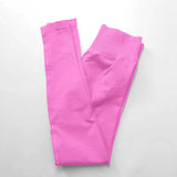 Yoga Leggings Women Seamless Sports Pants Low Ribbed Band Gym Clothes Fitness Workout Wear Scrunch Bum Tights