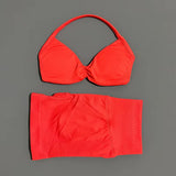 Gym Set 2 Piece Women Strappy Yoga Bra Top Workout Scrunch Shorts Sports Suit Fitness Clothes Seamless Yoga Set