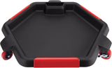 W4074 2 in 1 Drain Pan and Tool Caddy - Conveniently Collects Oil and Organizes Tools for Automotive Repairs