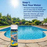 Pool Super Opening Chemical Start up Kit and Spring Pill - above Ground and In-Ground Swimming Pools - up to 35,000