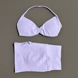 Gym Set 2 Piece Women Strappy Yoga Bra Top Workout Scrunch Shorts Sports Suit Fitness Clothes Seamless Yoga Set