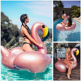 Giant Inflatable Flamingo Pool Float with Fast Valves Summer Beach Swimming Pool Floatie Lounge Floating Raft Outdoor Party Decorations Toys for Adults (XL)