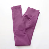 Yoga Leggings Women Seamless Sports Pants Low Ribbed Band Gym Clothes Fitness Workout Wear Scrunch Bum Tights