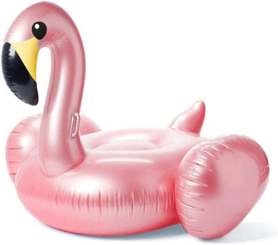 Giant Inflatable Flamingo Pool Float with Fast Valves Summer Beach Swimming Pool Floatie Lounge Floating Raft Outdoor Party Decorations Toys for Adults (XL)
