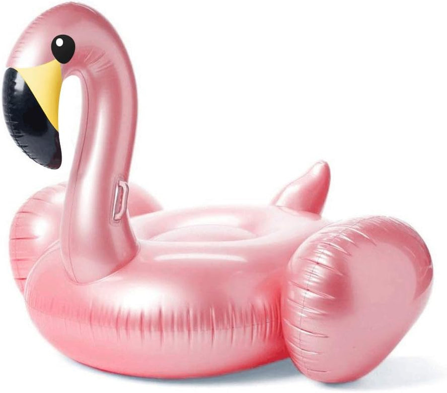 Giant Inflatable Flamingo Pool Float with Fast Valves Summer Beach Swimming Pool Floatie Lounge Floating Raft Outdoor Party Decorations Toys for Adults (XL)