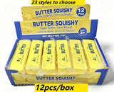1/6/12Pcs Soft Slow Rebound Butter Stick Realistic Silicone Squeeze Stress Relief Gadget Funny Anti-Anxiety ﻿Squeeze Party Gift