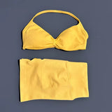 Gym Set 2 Piece Women Strappy Yoga Bra Top Workout Scrunch Shorts Sports Suit Fitness Clothes Seamless Yoga Set