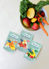 Smoothie Melts - Best Sellers Variety Pack - Baby Snacks Made with Fruits and Vegetables - Healthy Toddler Snacks for Your Kids Lunch Box - Organic Plant Based Yogurt Melts - 6 Packs