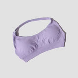High Support Sports Bra Women Halter Seamless Yoga Bra Padded Backless Sports Bras Gym Crop Top Push up Workout Yoga Tops Woman
