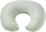 Nursing Pillow and Positioner Breastfeeding and Bottle Feeding, Propping Baby, Tummy Time, Sitting Support, with Removable Polyester Cover, Dots Fabric, for Baby Boy Girl(Bay)