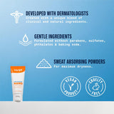Sweat Absorbing Hand Lotion (Pack of 2), a Dermatologist-Recommended, Non-Irritating, Smooth Lotion That Helps Stop Hand Sweat, Great for Hyperhidrosis or Excessive Sweat (Original Eucalyptus)