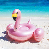 Giant Inflatable Flamingo Pool Float with Fast Valves Summer Beach Swimming Pool Floatie Lounge Floating Raft Outdoor Party Decorations Toys for Adults (XL)