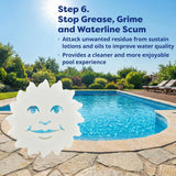 Pool Super Opening Chemical Start up Kit and Spring Pill - above Ground and In-Ground Swimming Pools - up to 35,000
