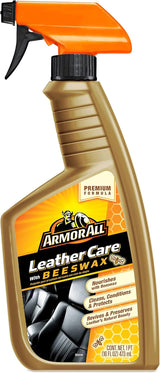 Car Leather Care Spray Bottle, Cleaner for Cars, Truck, Motorcycle, Beeswax, 4 Oz, Pack of 6, 18934-6PK