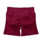 Impact Shorts 4.5" Women Fitness Sports Biker Shorts Low Ribbed Band Gym Workout Scrunch Butt Yoga Seamless Leggings