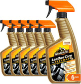 Car Leather Care Spray Bottle, Cleaner for Cars, Truck, Motorcycle, Beeswax, 4 Oz, Pack of 6, 18934-6PK